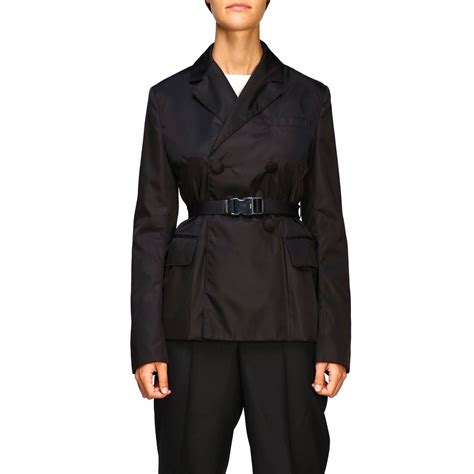 prada jacken|prada women's double breasted jackets.